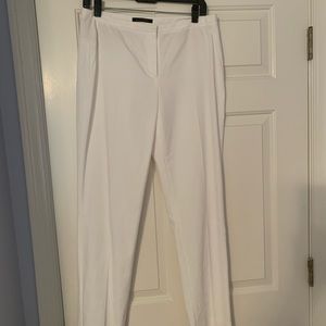 Eli’s Tahari white pants